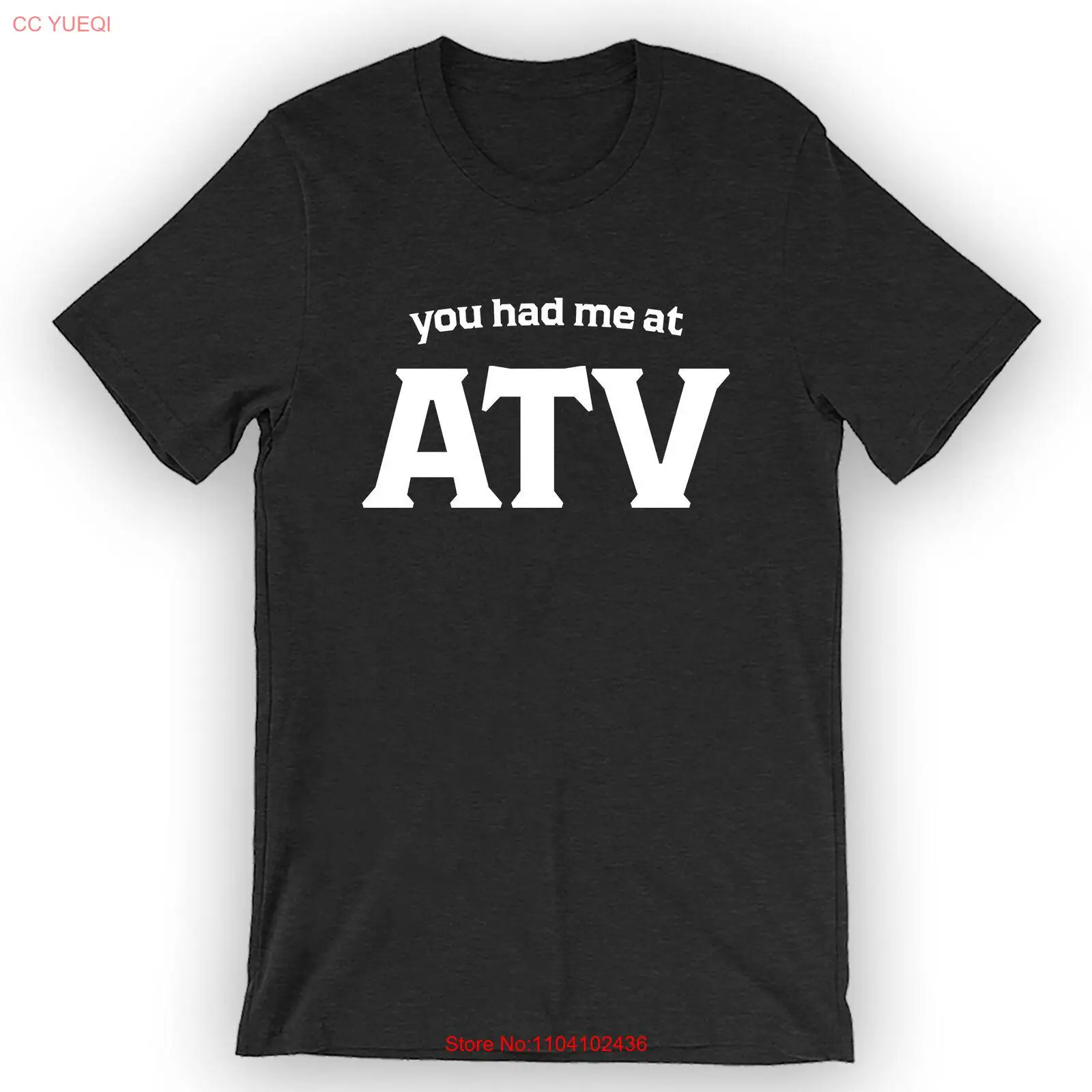 Футболка унисекс You Had Me At ATV Забавная рубашка для верховой езды на квадроцикле