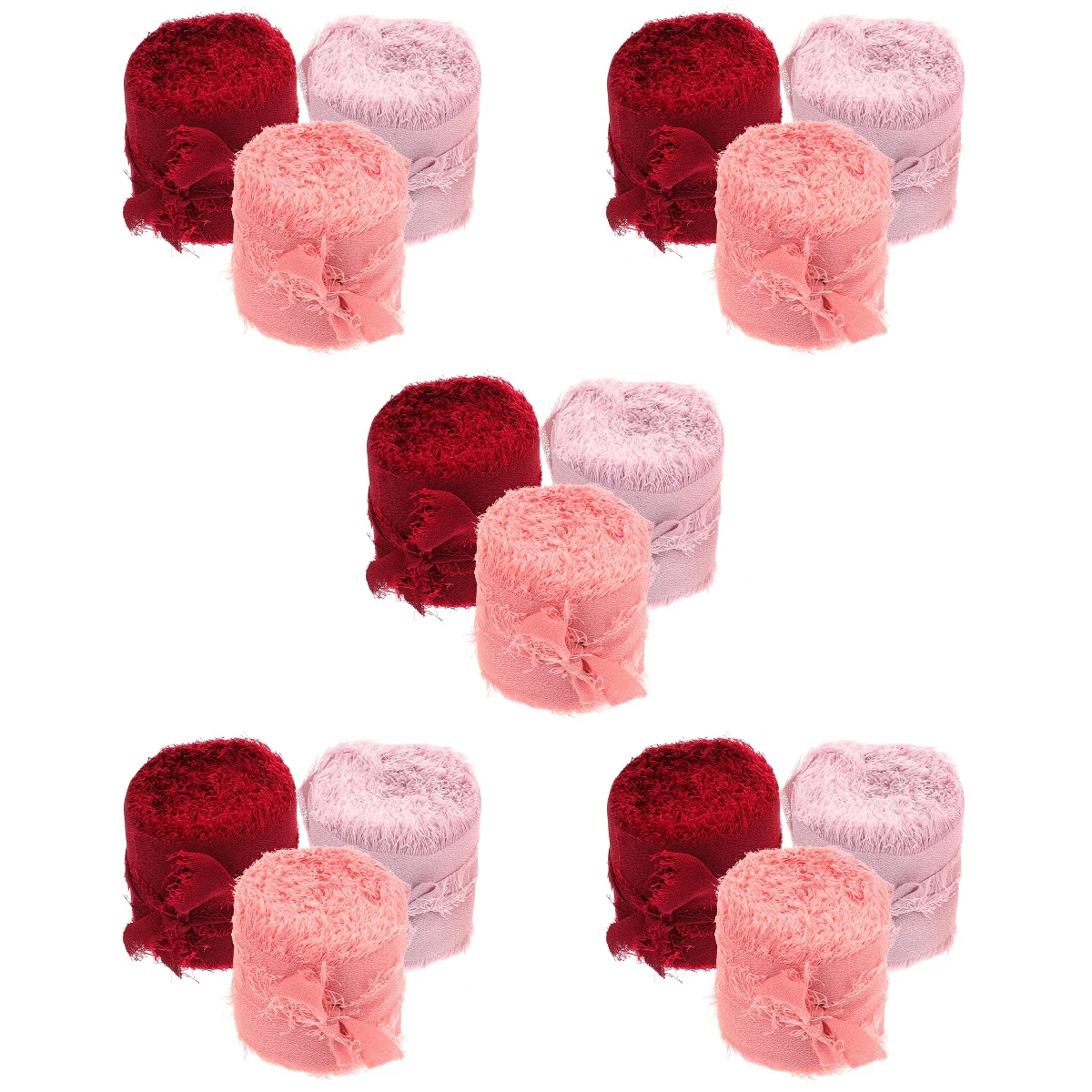 

rolls of Gift Wrapping Ribbon Crafts Bow Making Ribbon Garland DIY Ribbons