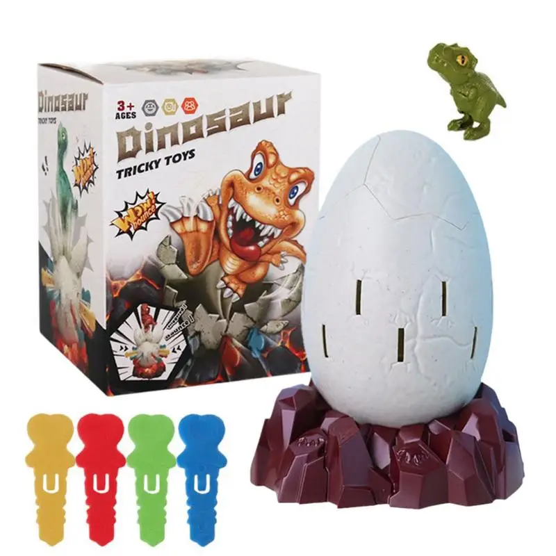 Хитрая пиратская бочка игра с мультяшным динозавром развивающая игрушка