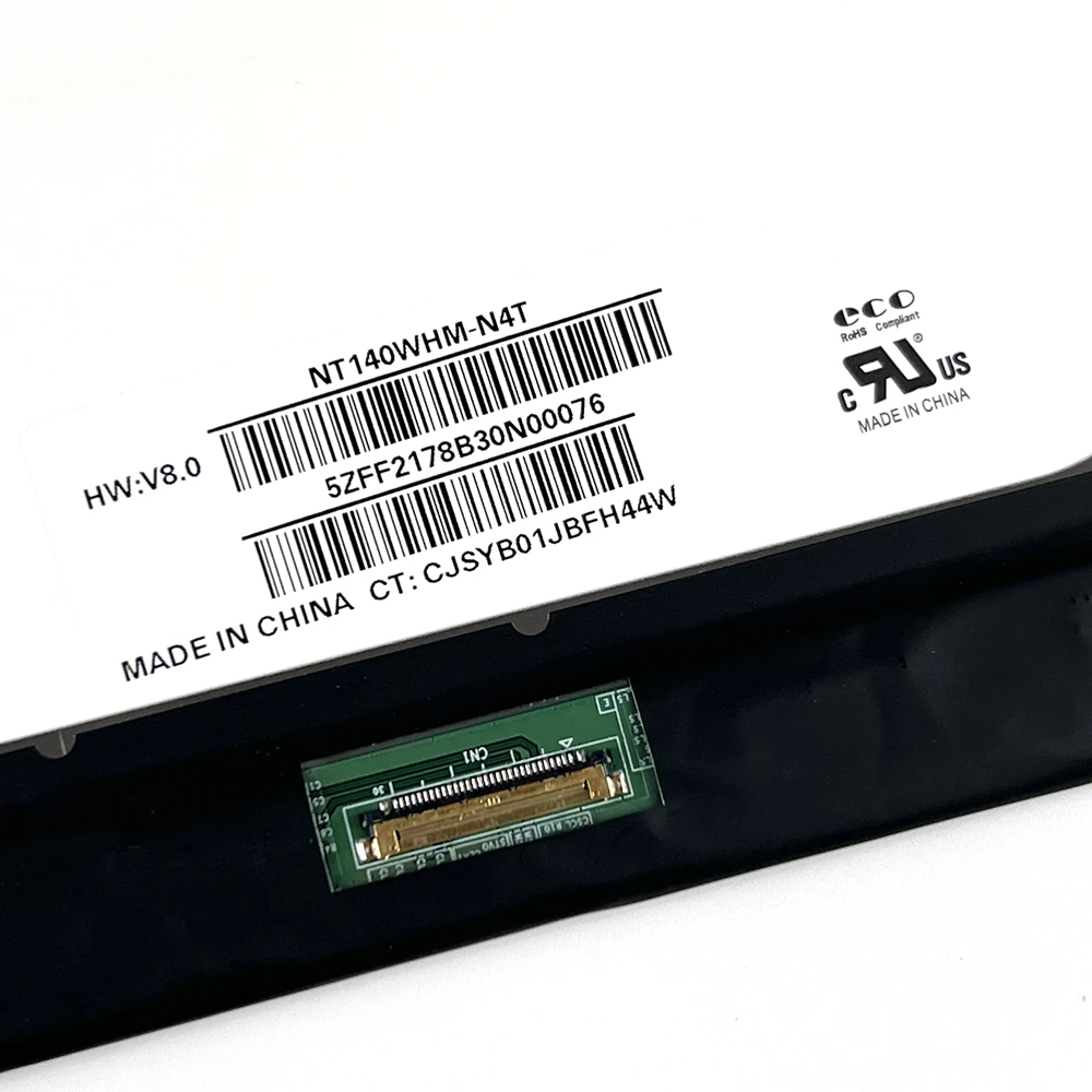 Экран для ноутбука 14 0 дюйма NT140WHM-N4T HD 1366 × 768 Edp 30 контактов ЖК-дисплей панель