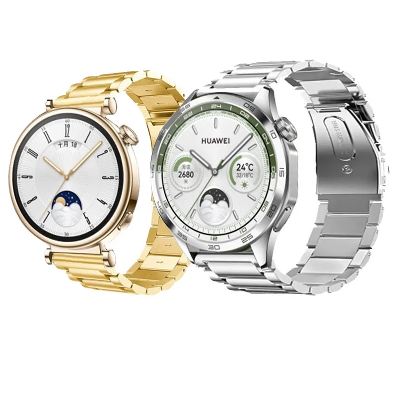 Ремешок для часов из нержавеющей стали Huawei Watch GT4 41 мм/46 мм умные часы складная