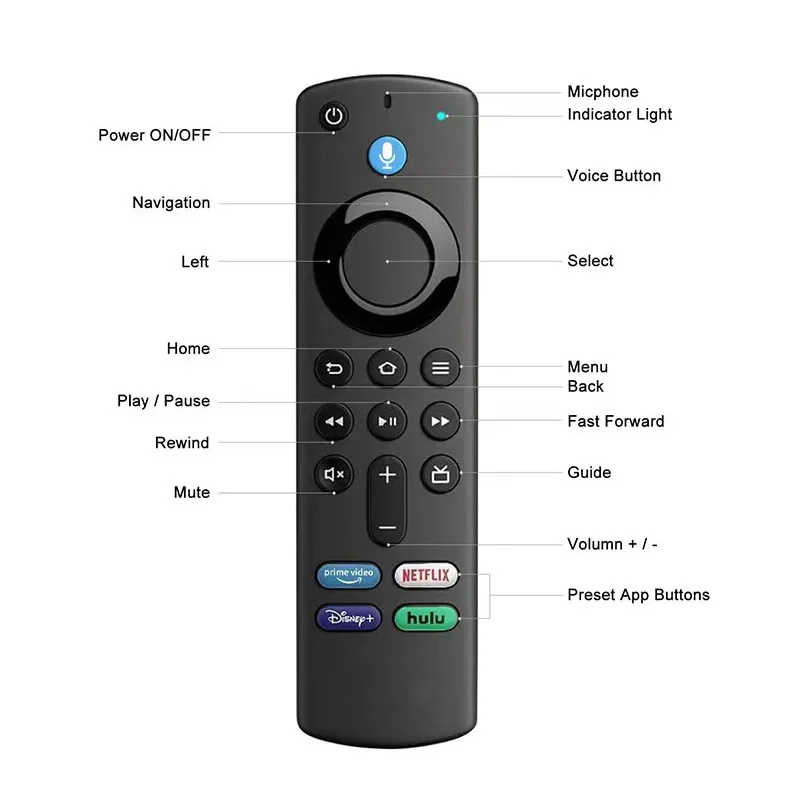 

For fire tv stick 4k Bluetooth voice remote control L5B83G