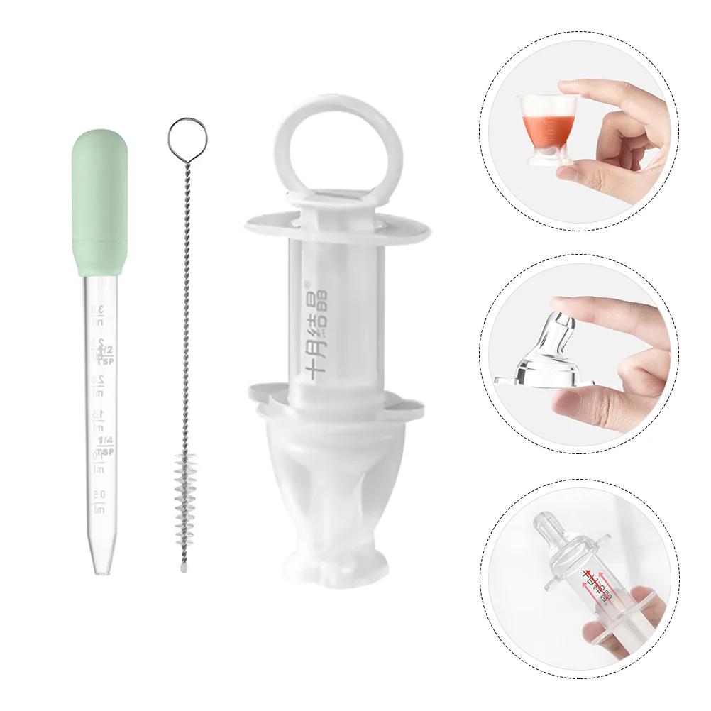 

Baby Medicine Pacifier Feeder Plastic Liquid Dispenser For Feeding