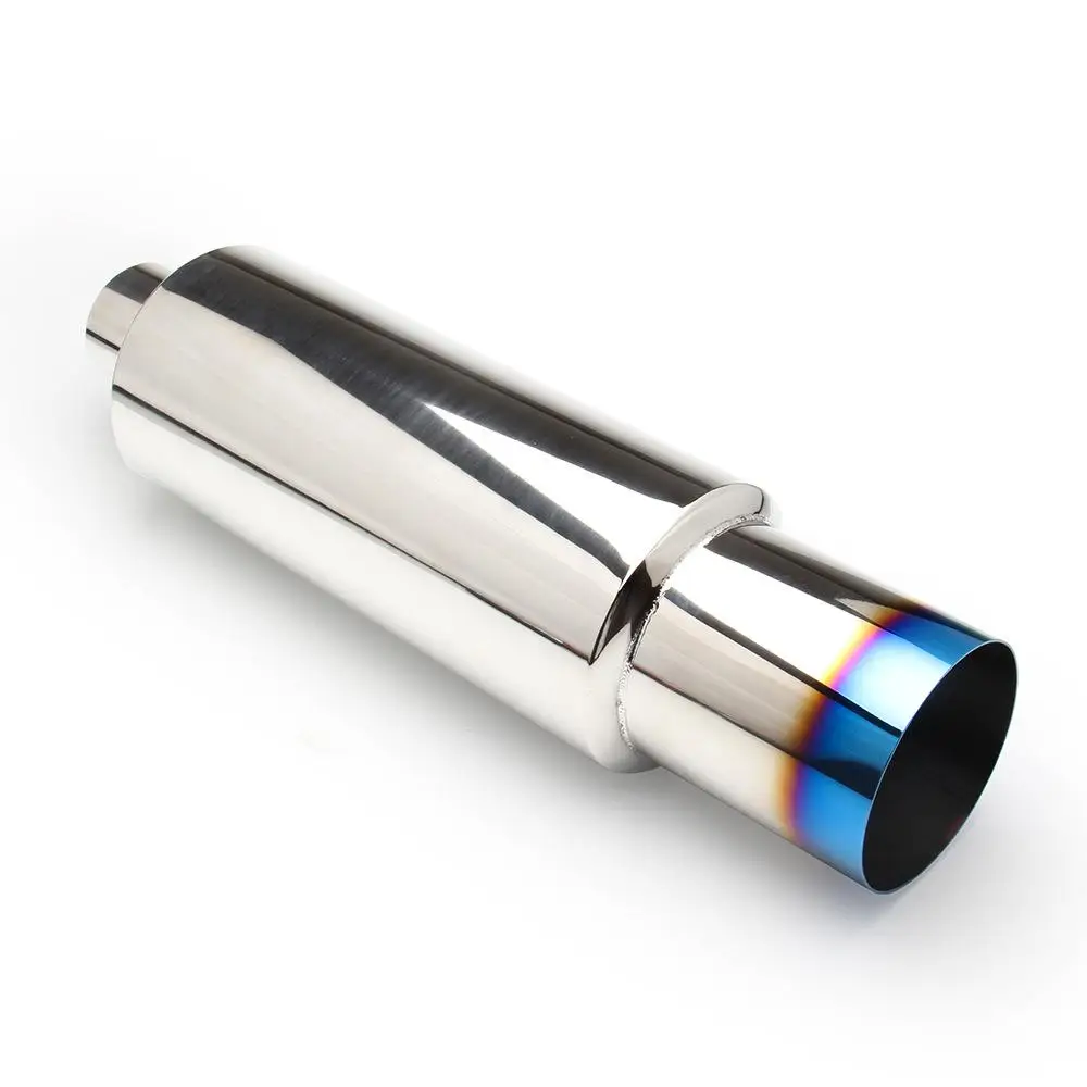 

Universal Car Auto Exhaust Muffler Tip Stainless Steel Pipe Chrome Trim Modified Car Rear Tai Stainless Steel Modification Parts