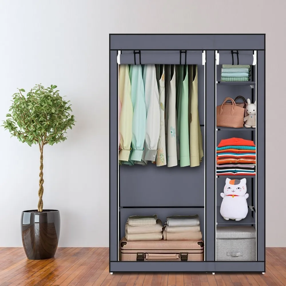 

Dustproof Moistureproof Furniture DIY Non-woven Fold Closet Portable Storage Cabinet Multifunction Simple Cloth Wardrobe