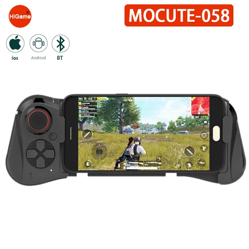 

Беспроводной геймпад Mocute 058, Bluetooth-джойстик, телескопический контроллер виртуальной реальности для игр PUBG, мобильный джойстик для телефона ...