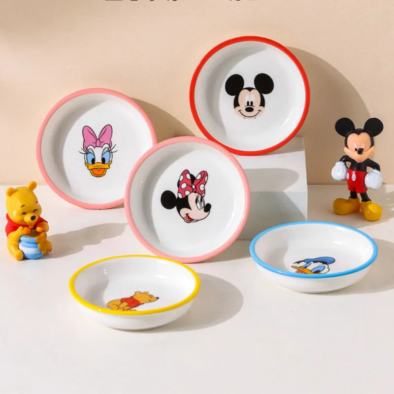 Disney Anime Minnie Mickey Winnie Daisy Donald Duck Kawaii Cartoon Cute Restaurant Kitchen Sauce Seasoning Dish Gift