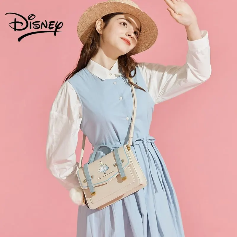 Disney Alice Shoulder Bag Crossbody Bag Fashion Holiday for Girl College Style Cambridge Bag Crossbody Bag New Style for Women