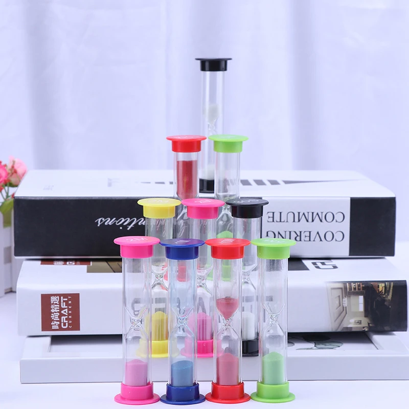 

Цветные песочные часы 0,5/1/2/3/5/10 минут, песочные часы, таймеры для песочного душа, таймер для чистки зубов, домашние украшения для детей