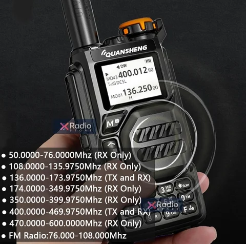 Рация Quansheng UV-K5 50-600 МГц