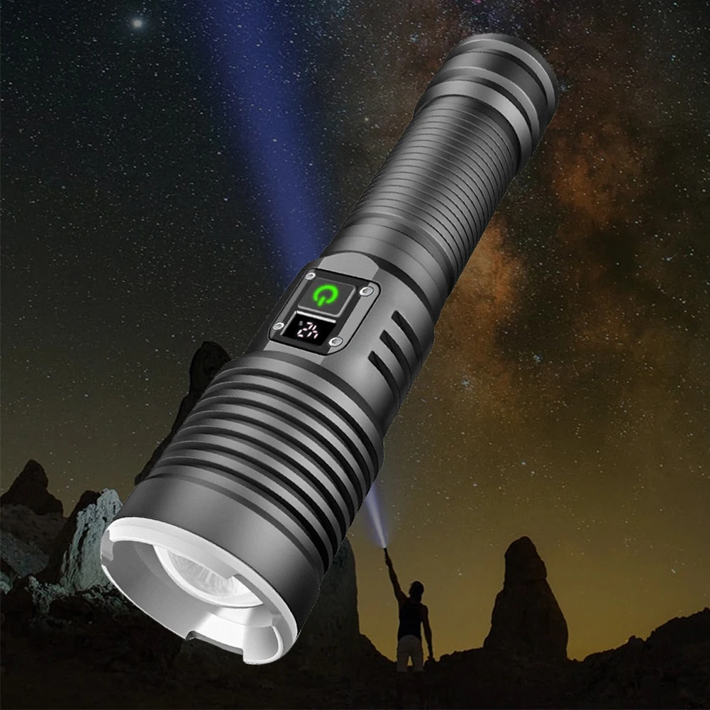 

Фонарик портативный, 5 режимов, водонепроницаемый, USB Type-C