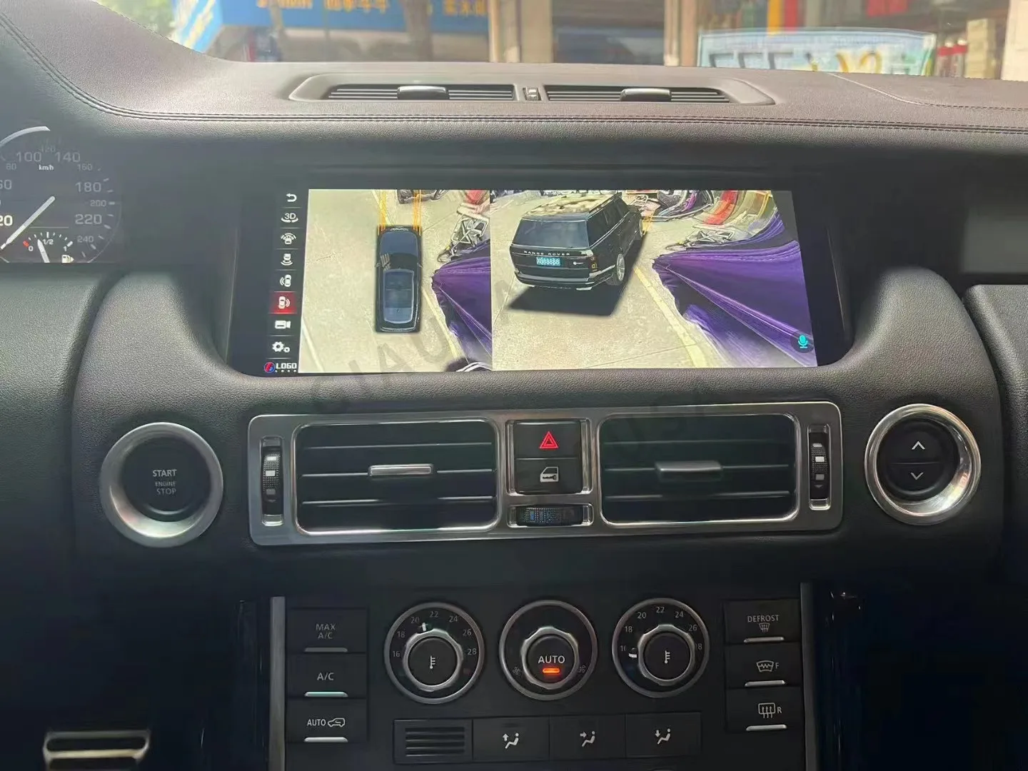 8 + 256G Android 13 для Land Rover Range V8 L322 2005-2012 Автомобильный GPS-навигатор головное устройство