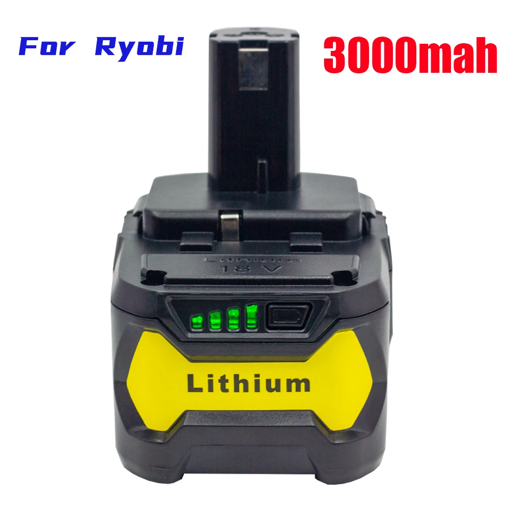 

Для Ryobi 18 в 3,0 Ач ONE + RB18L40 RB18L50 RB18L60 RB18L25 P108 P107 BPL1820 P103 BIW180 сменный комплект зарядного устройства для литий-ионного аккумулятора