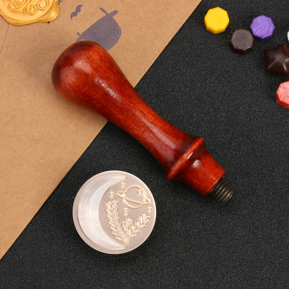 

Sealing Wax Stove Fireproof Paint Wax Seal Stamp Stick Heater Stove Set Fire Paint Spoon for Friends Present