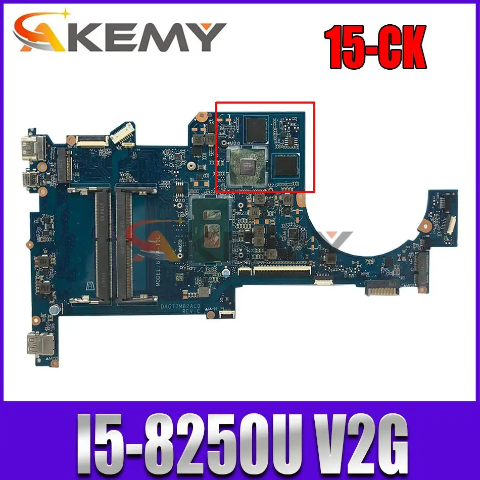 

For HP Pavilion15-CK Laptop Motherboard MX150 2GB I5-8250U CPU L01685-001 L01685-601 DAG77MB2AC0 G77A