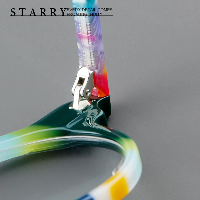 Круглые высококачественные очки ручной работы для мужчин и женщин в ацетатной