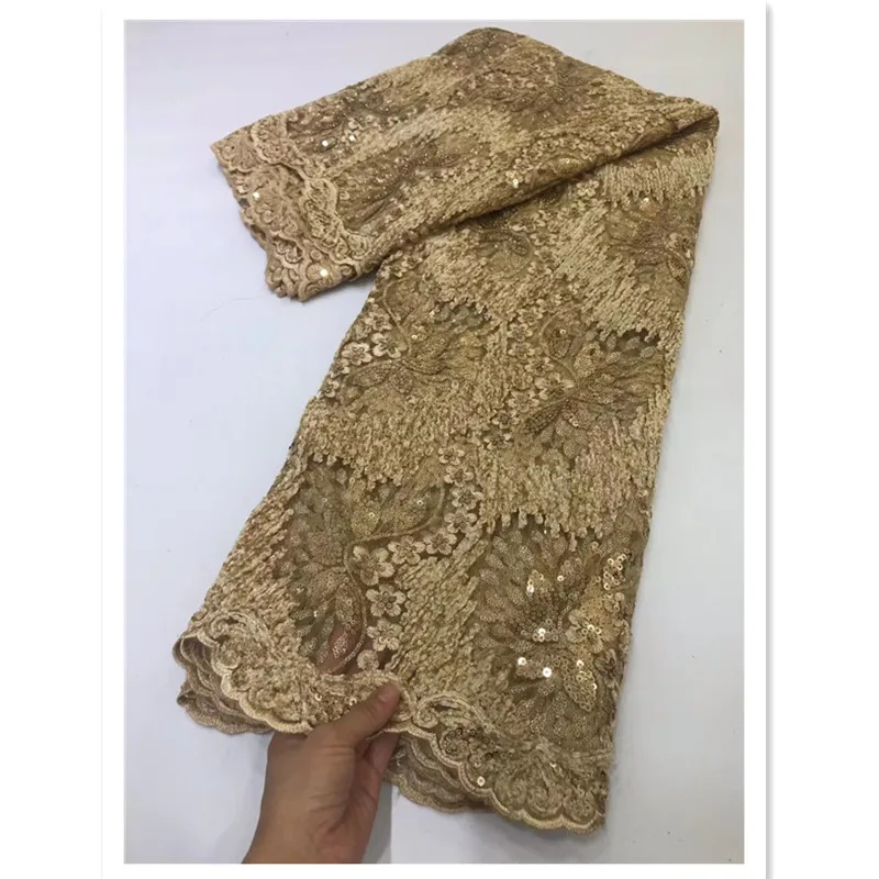 

good quality african net tulle lace fabric embroidered mesh lace fabric fashion design 2022 the latest lace for dress JL4252