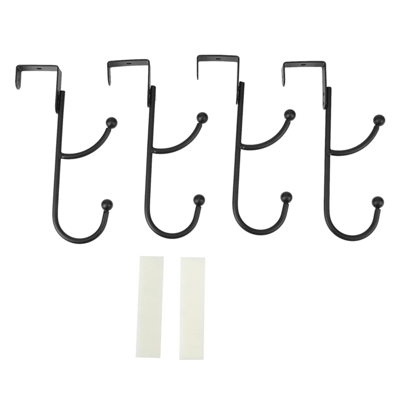 

Декоративная вешалка с двойным крючком для хранения пальто, худи, шляп, шарфов, кошельков, поводков