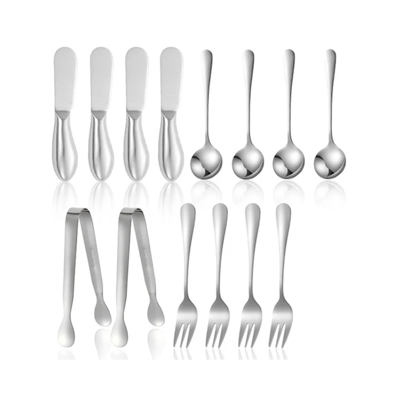 

14 Pcs Cheese Spreader Knives Set, Butter Knife Spreaders For Cheese Board Accessories, Mini Cheese Knife Slicer