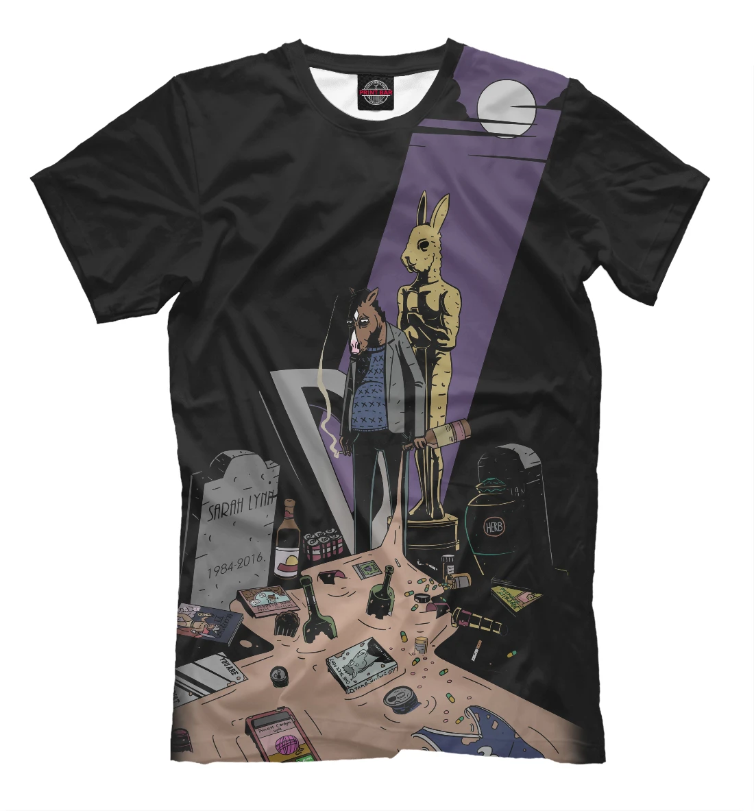 Футболка BoJack Horseman Мультфильмы - Разное