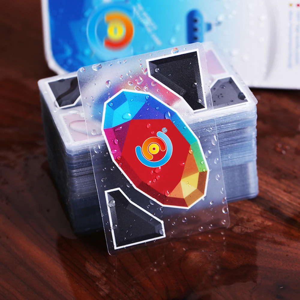 Водостойкая Карточная Игра UNO Из ПВХ Семейная Настольная Забавные Развивающие