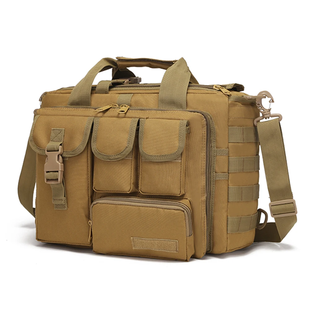 

New Military Backpack Tactical Messenger Shoulder Bag Men Laptop Handbags Briefcase Outdoor Multifunction Climbing Travel Bag