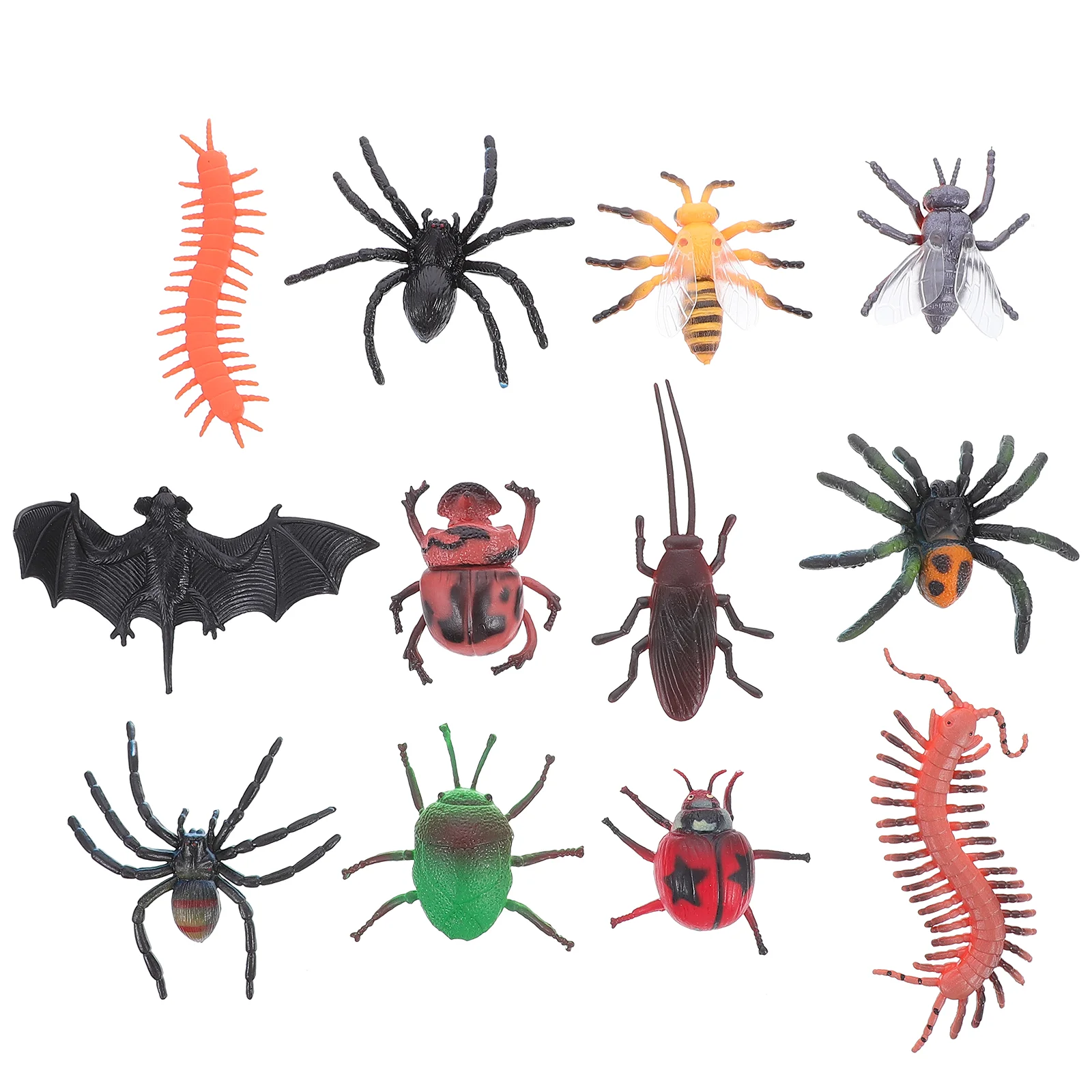 

24 шт., Декоративные искусственные насекомые