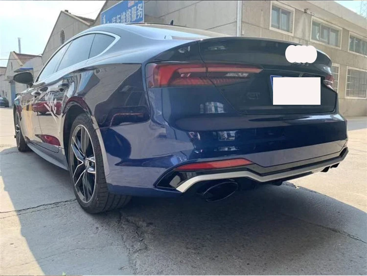 Задний бампер A5 S-line с диффузором для audis S5 RS5 задний 2016 2017 2018