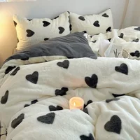 Постельное бельё с сердечками#4