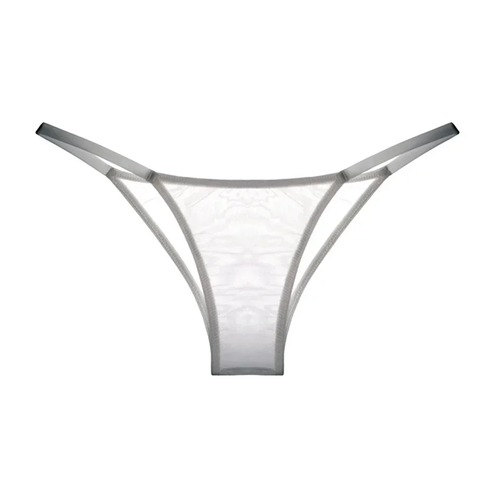 Сексуальные женские прозрачные мини-стринги нижнее белье сетчатые стринги