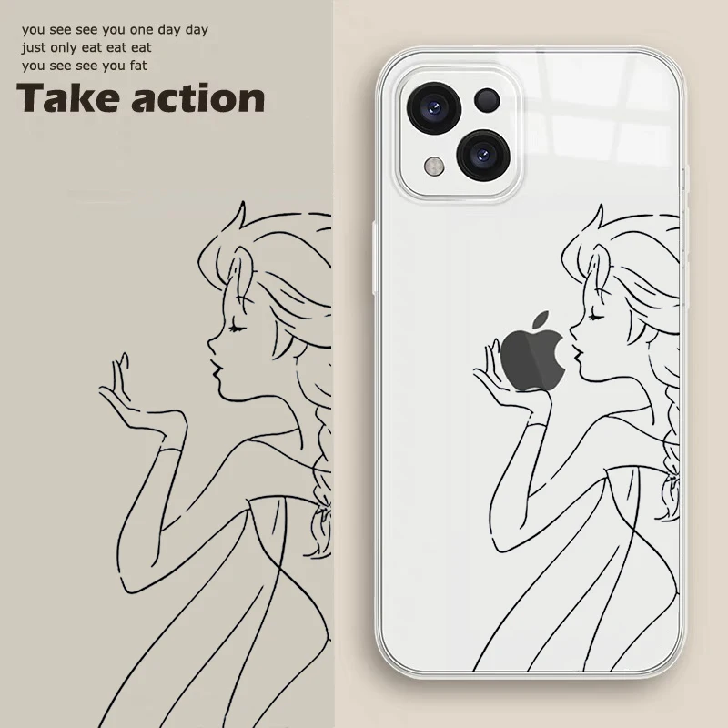 Фото Чехол для IPhone 11 12 13 Pro Max X Xr Xs Max 87 Plus №5