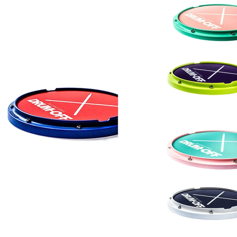 

12 Inch Dumb Drum For Beginner Practice Training Rubber Drum For Percussion Instruments