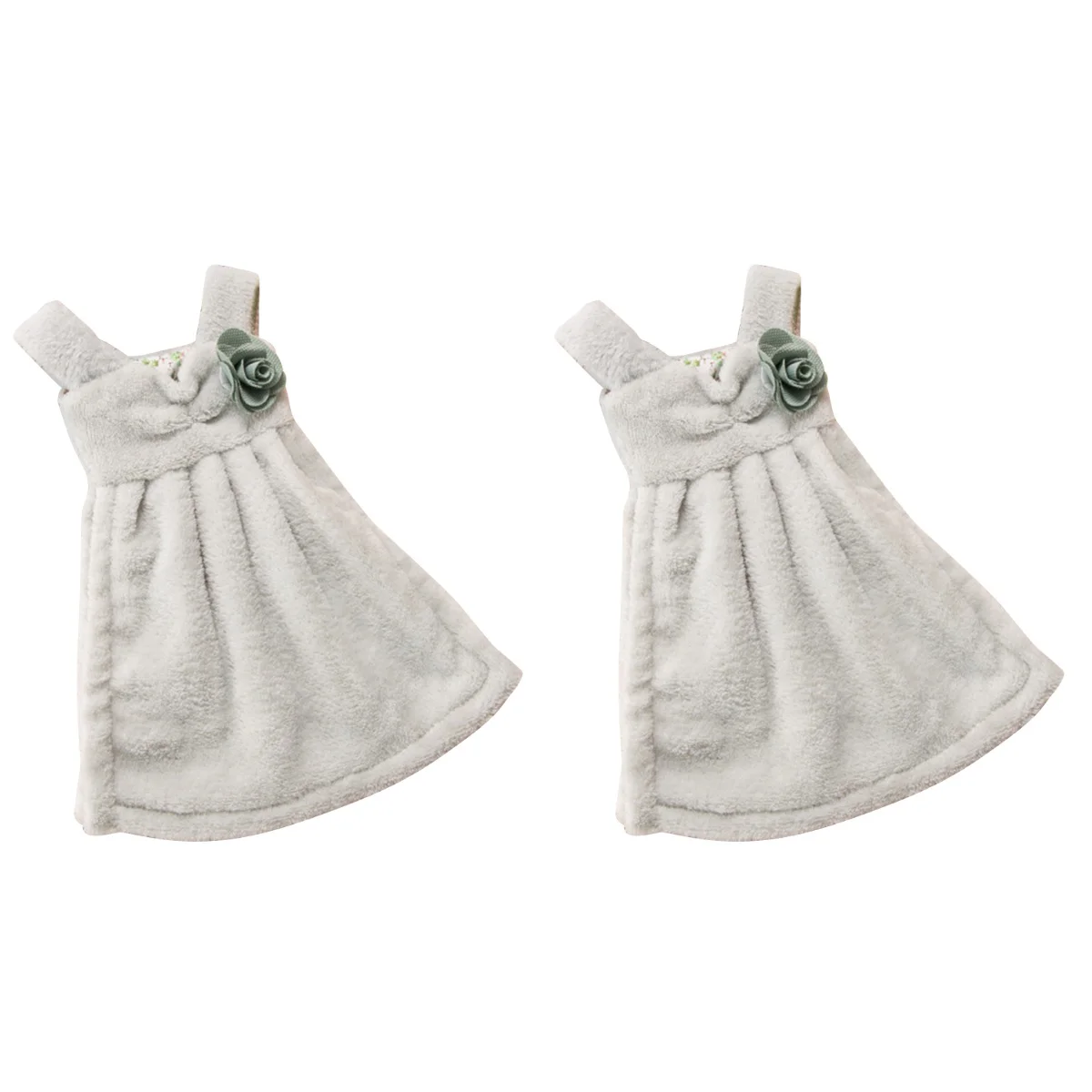 

Towel Kitchen Towels Hanging Hand Tea Decorative Coral Dry Washcloths Dish Cotton Absorbent Thick Cloth Kids Bathroom