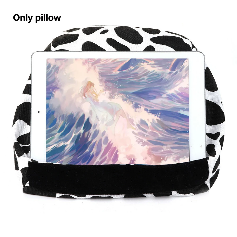 

Canvas Printed Gift Tablet Pillow Rest Home Reading Stand Cushion Lightweight Sofa Multifunctional Desktop Portable Holder