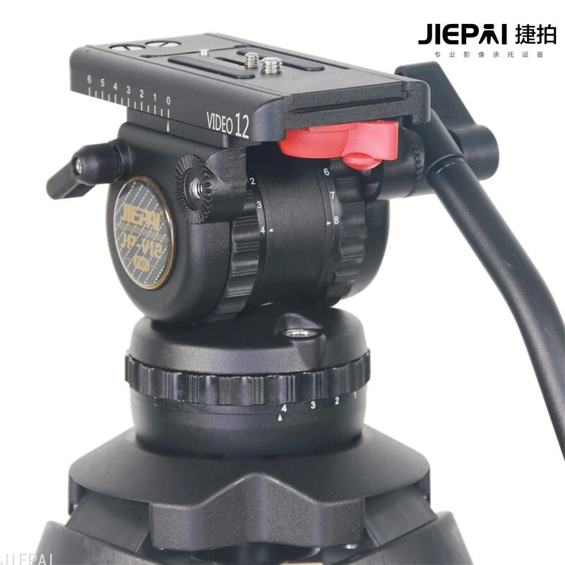 Головка штатива Jiepai V12 Pro, 100 мм, 12 кг (art.: 3920bf3d025be) - 3920bf3d025be