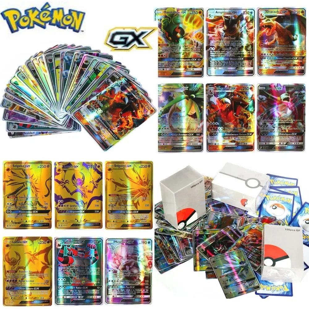 

NEW Pokemon Cards Anime Shining English Pokemon Cards Game V GX VMAX TAG TEAM Battle Carte Trading Kids Toys Gift