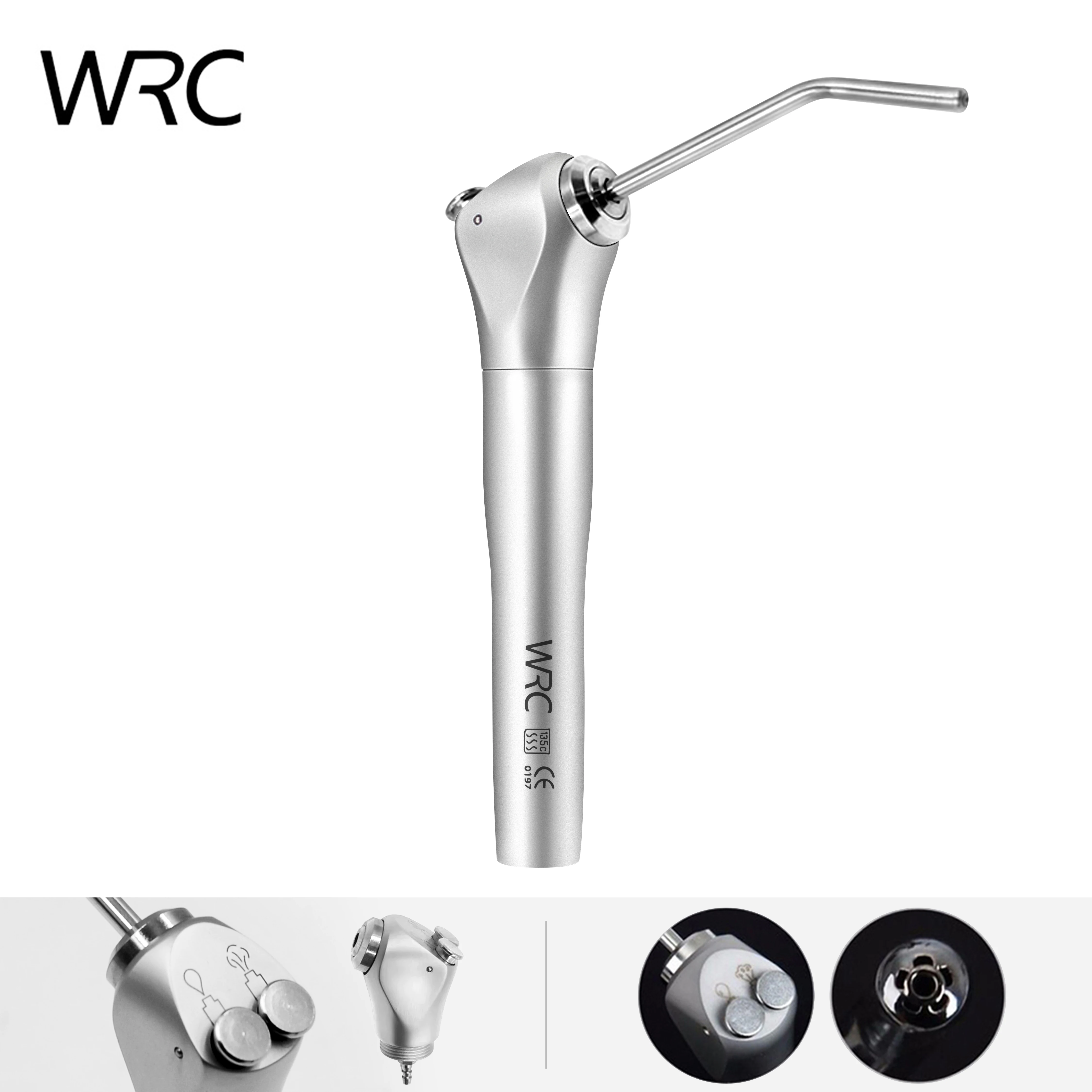 Dental Air Water Spray Triple Way Syringe Handpiece + 2 Nozzles Tips Tubes For Air Triple Syringe Dental Cleaning Equipment