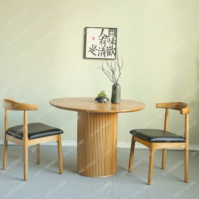 Круглый обеденный стол для игр ресторана современный бар журнальные столы