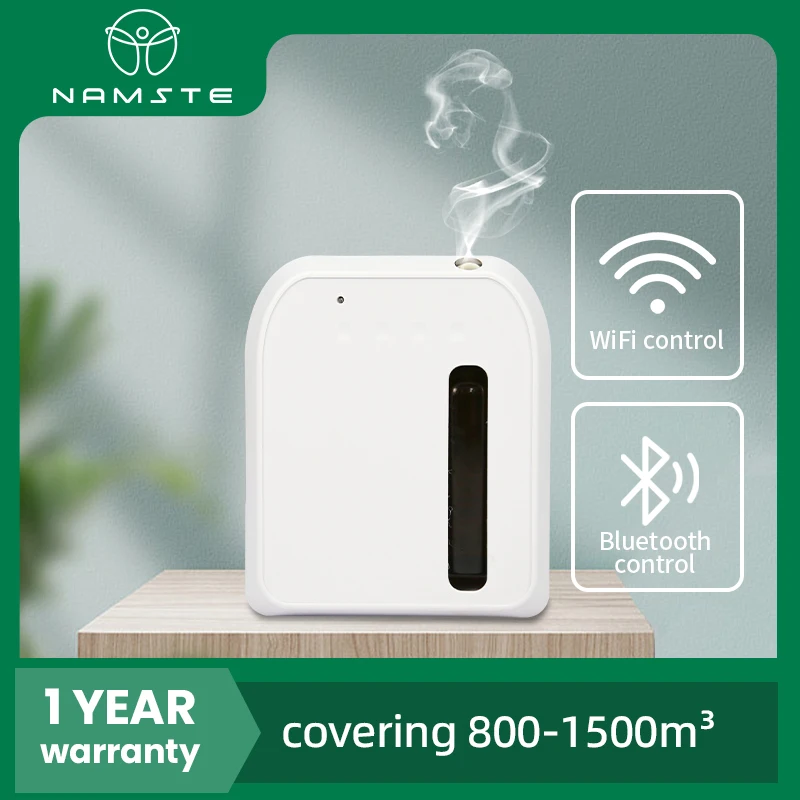

NAMSTE 1500m³ Electric Aroma Diffuser Fragrance Device Perfume Essential Oils Air Freshener 800ml Capacity Smart Home Appliance