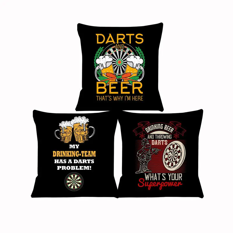 Чехол для дивана подушки кресла автомобильная наволочка 45 х45 см