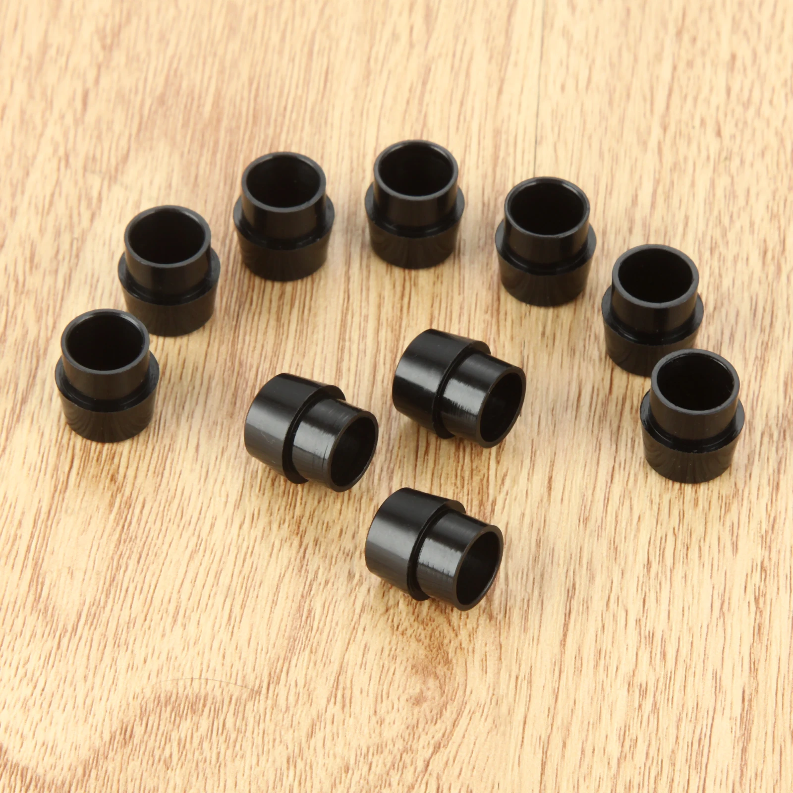 10pcs Plastic 0.335 Inch Golf Sleeve Adapter Ferrules Caps Replacements For G35 Adapter Sleeves Black Golf Accessories