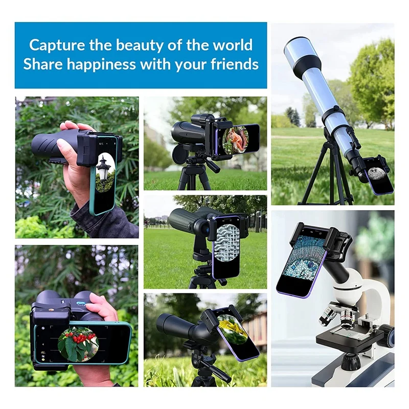 Адаптер для телескопа APEXEL универсальный адаптер смартфона монокулярного