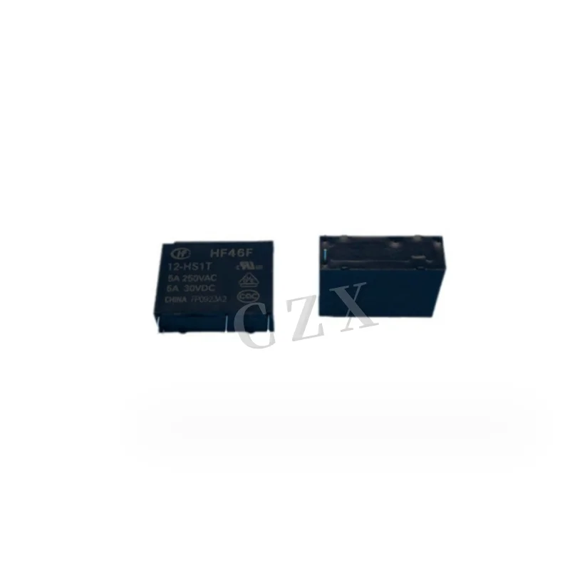 10 шт., новые оригинальные реле высокой мощности HF46F/5 005 012 024-HS1T