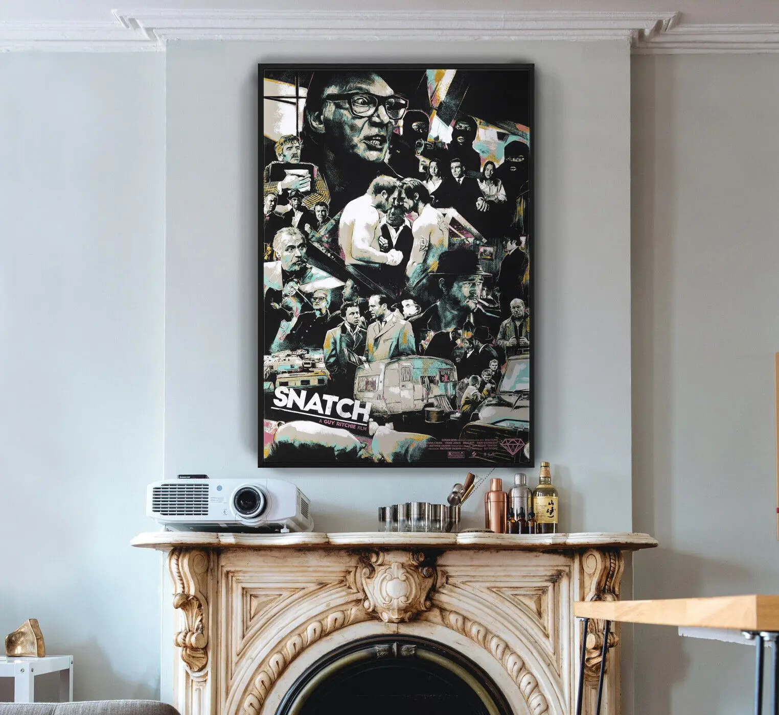 

Snatch Movie Print Art Canvas Poster For Living Room Decor Home Wall Picture