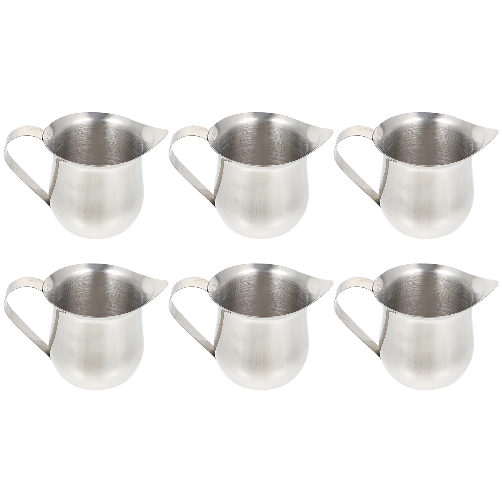 

Creamerpitcher Coffee Bell Jug Mini Cups Pouring Cup Jugs Metal Sauce Gravy Shaped Holder Boat Syrup Maple Maker Stainless Dish