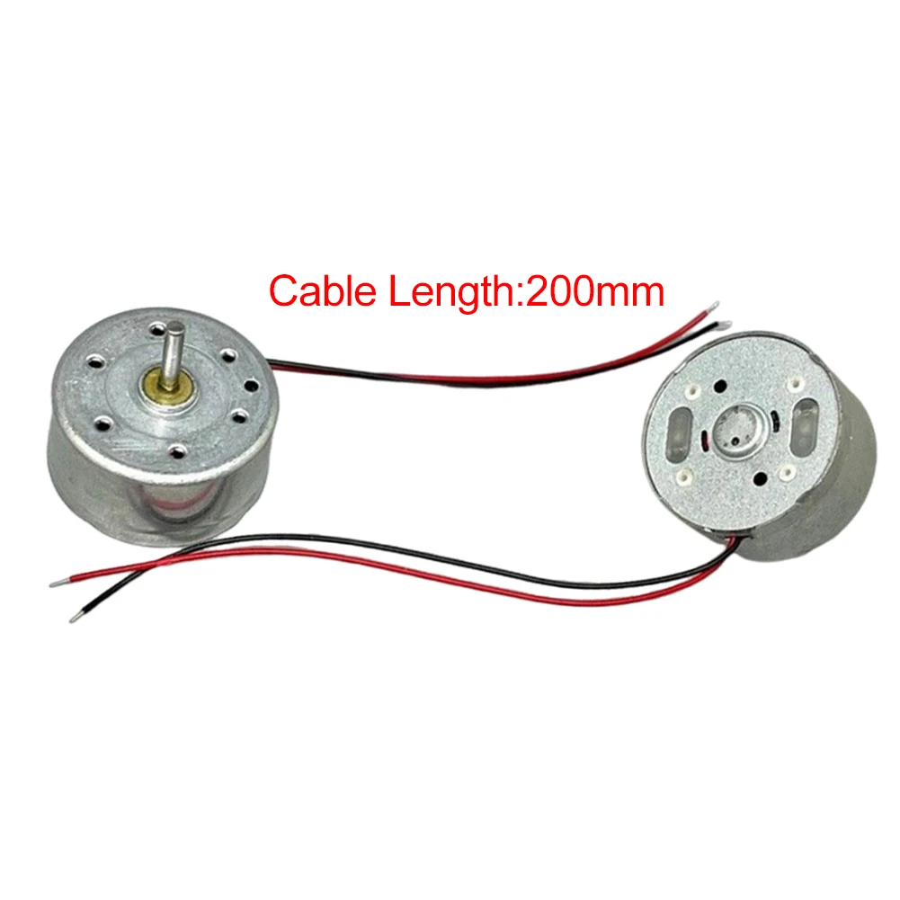 RK-300C RF-300CA-12350 DC 1 5 В-6 В 9000 об/мин 24 мм круглый электродвигатель для вентилятора DIY