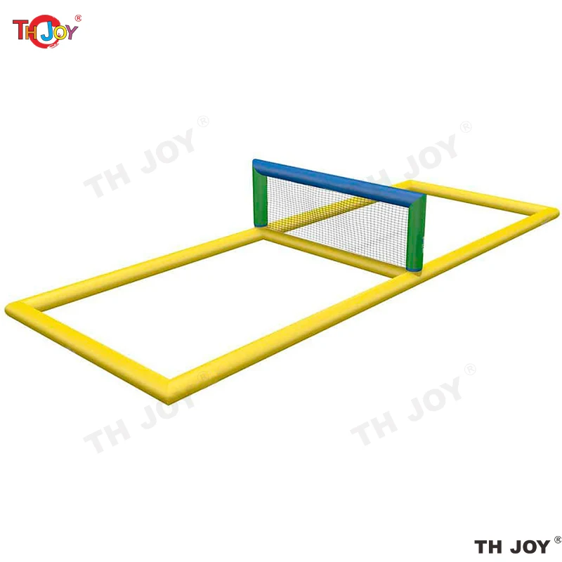 Бесплатная доставка надувная волейбольная площадка 10 Х5 м надувные пляжные игры
