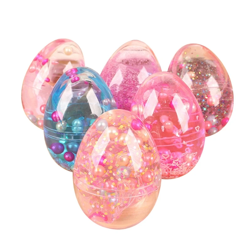 

1PC Easter Slime Egg Ball for Kids & Toddlers Interactive Play House Kits Educational Toys Soft Squeezing Slime Eggs