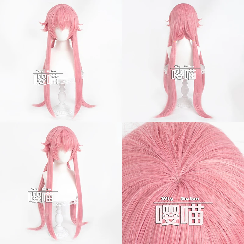 Аниме Парик Дневника будущего Yuno Gasai Синтетические парики Термостойкие волосы