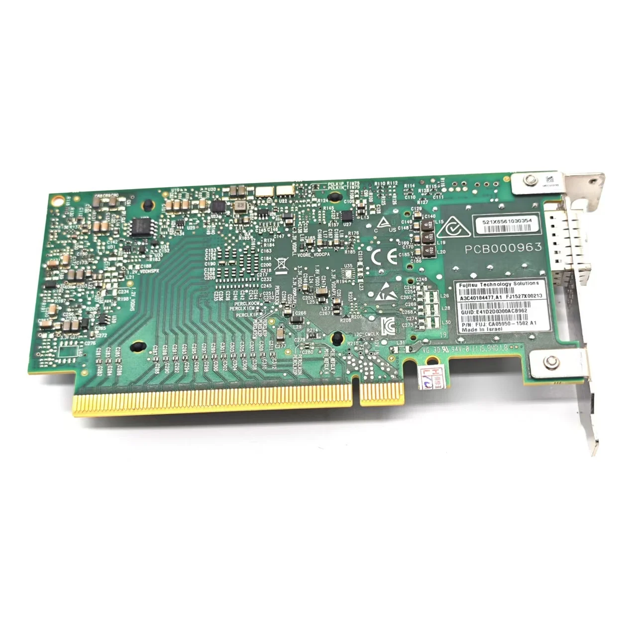 Фото Для Mellanox MCX455A-ECAT 100GbE 100 Гбит/с EDR QSFP28 ConnectX-4 CX455A 1 порт №3